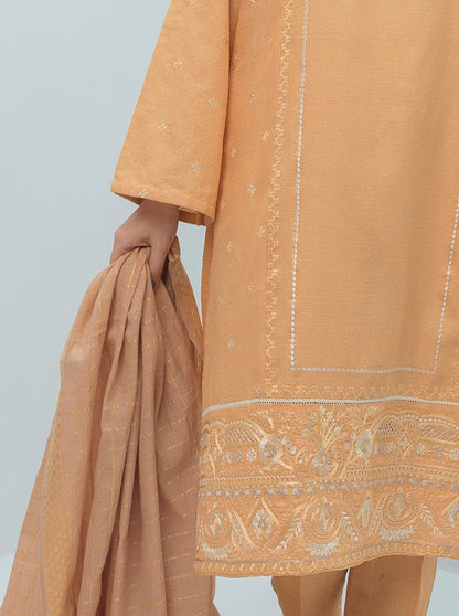 Beechtree - 2 PIECE EMBROIDERED KARANDI SUIT (LUXURY PRET)