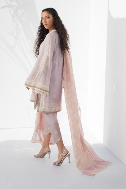 Ari Embroidered Khaddi Silk Kurta And Shalwar with Dupatta