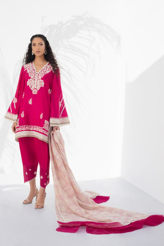 Ari Embroidered Khaddi Silk Kurta And Shalwar with Dupatta 1