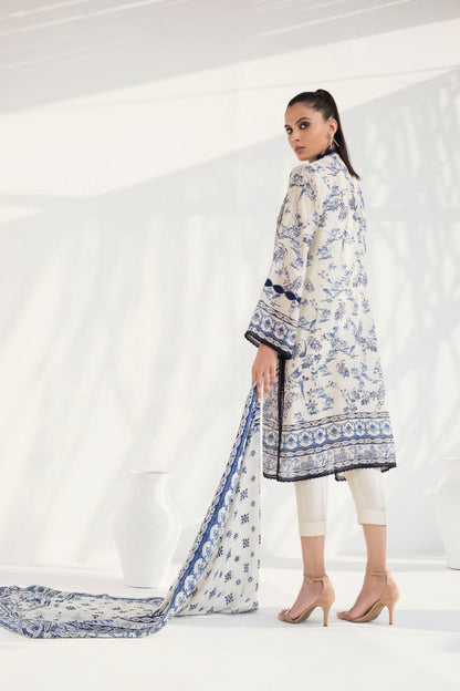 Khaddi Silk Kurta And Trouser With Dupatta