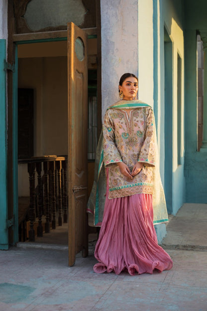 Hand Embellished Woven