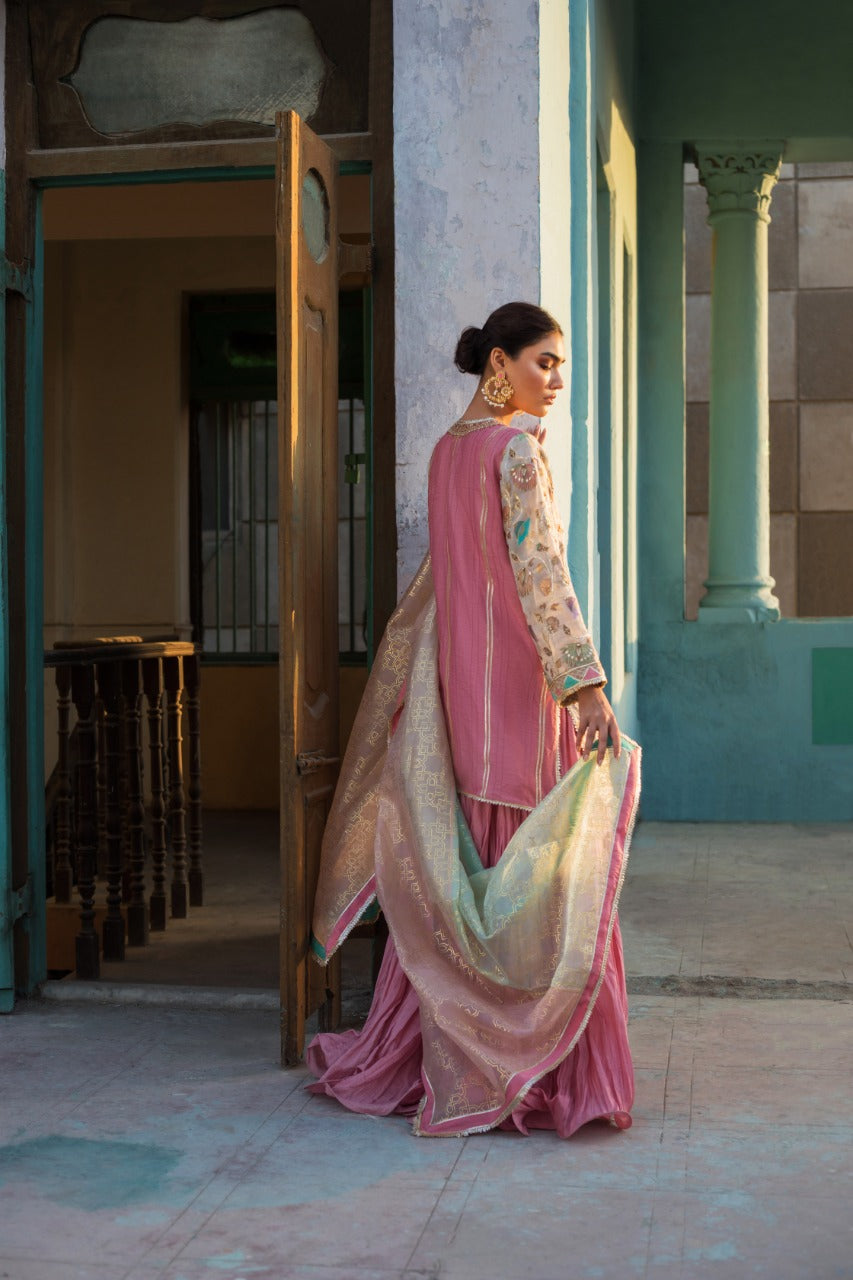 Hand Embellished Woven