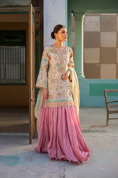 Hand Embellished Woven