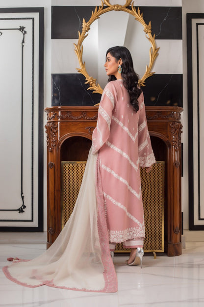 Corduroy Shirt And Culottes with Dupatta