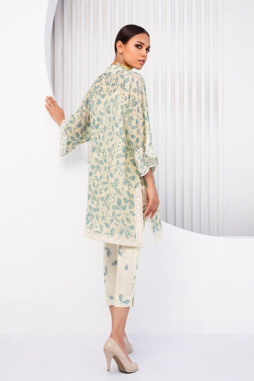 Khaadi Silk Kurta With Trouser