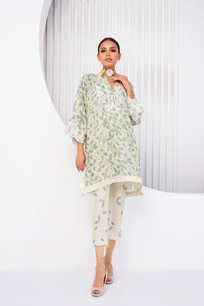 Khaadi Silk Kurta With Trouser