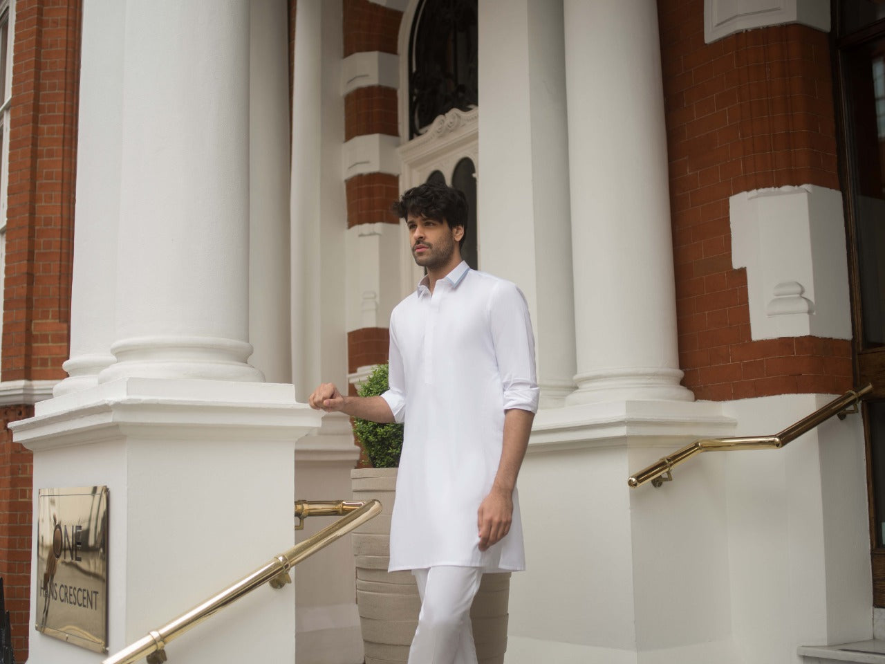 White Cotton Kurta 4