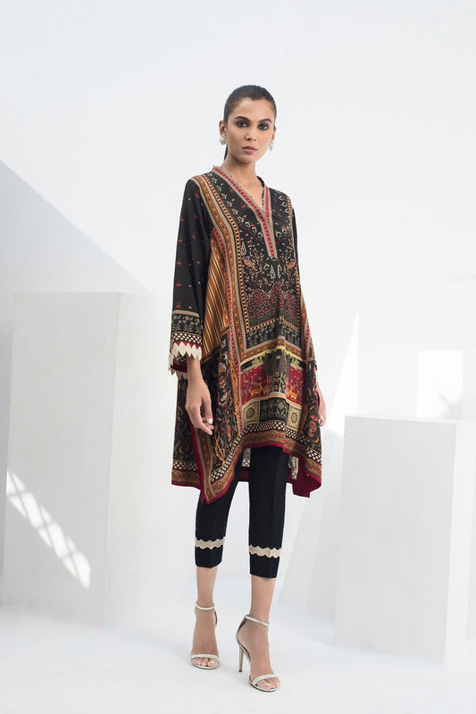 Crepe Digitally Printed Kurta With trousers 1