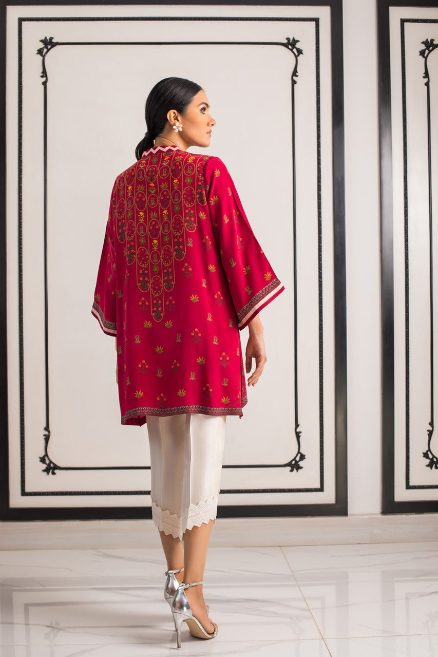 Digitally Printed Kurta With trousers