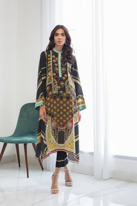 Crepe Long Tunic With trousers