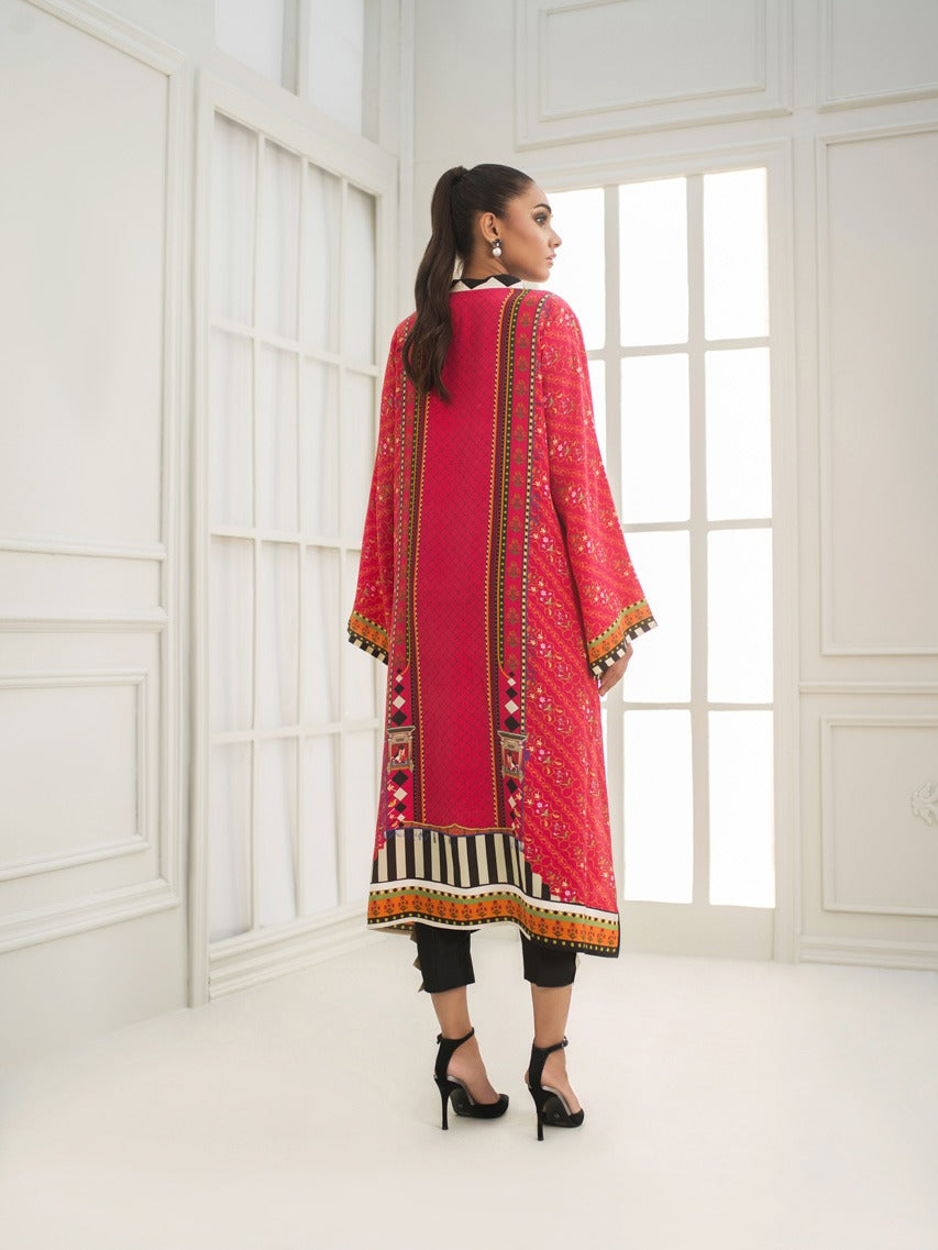 Long Silk Kurta With trousers