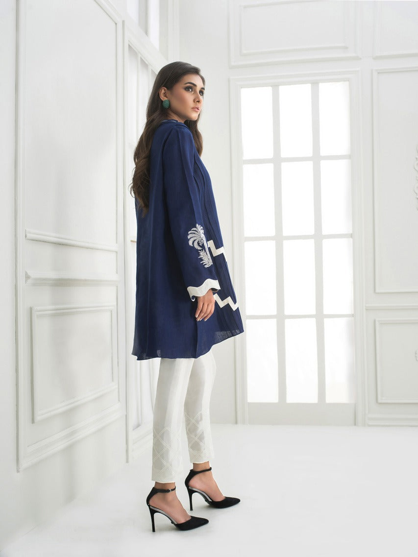 Linen Kurta And trousers