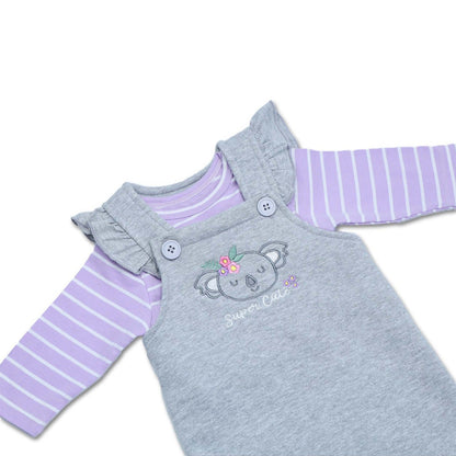 Cuddle & Cradle - Koala Romper set (Embroidered)