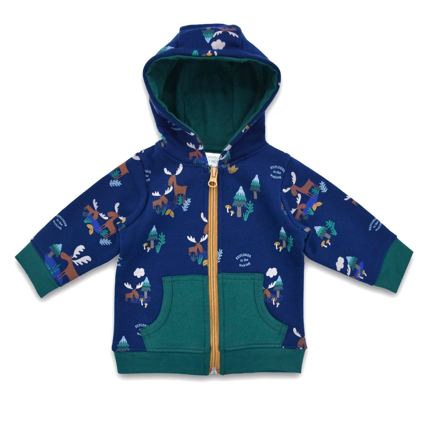 Cuddle & Cradle - Baby Fleece Hoodie and Trousers (Wildlife Explorer)