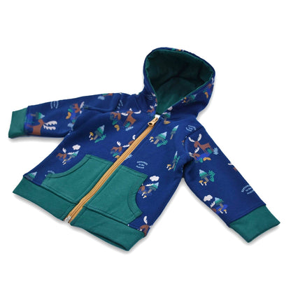 Cuddle & Cradle - Baby Fleece Hoodie and Trousers (Wildlife Explorer)