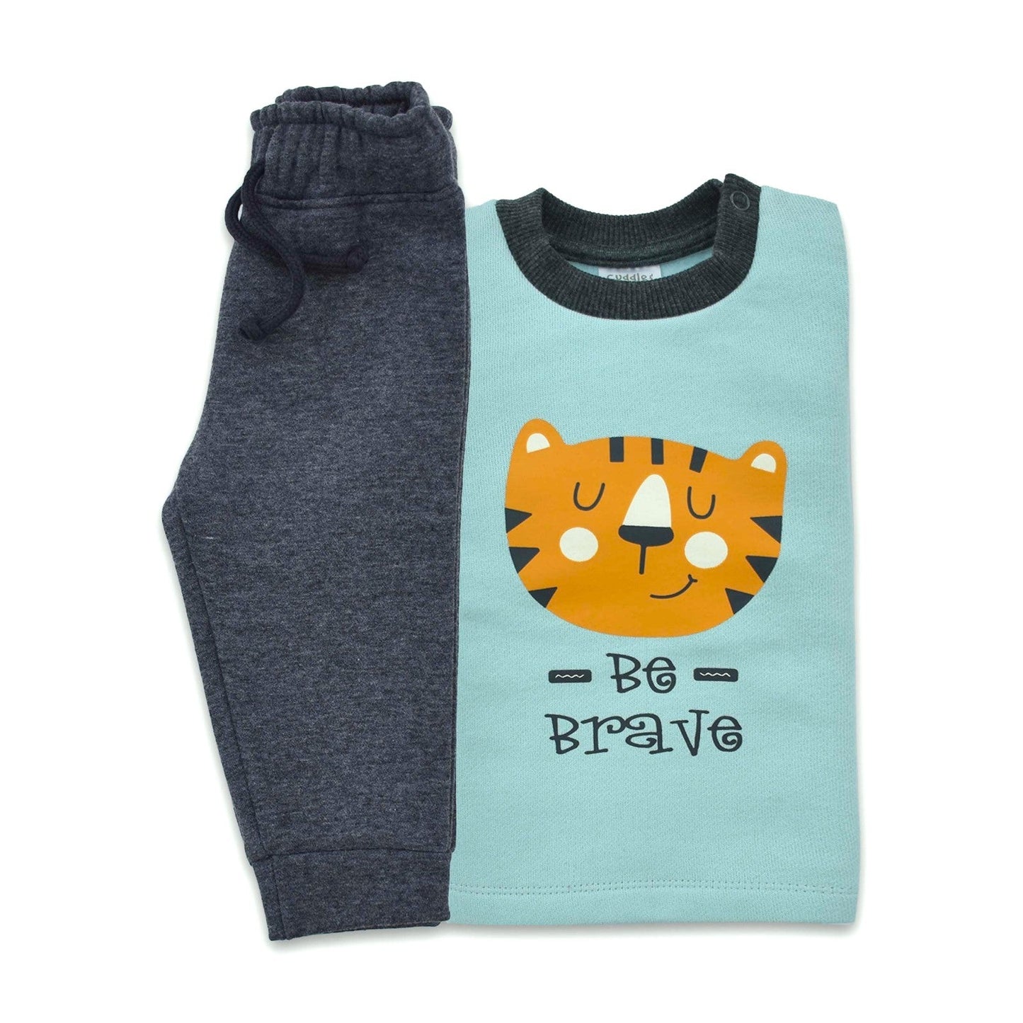 Cuddle & Cradle - Fleece Sweatshirt and Trouser set (Be Brave)