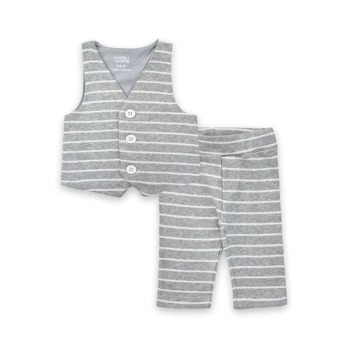 Cuddle & Cradle - Baby Waistcoat Set