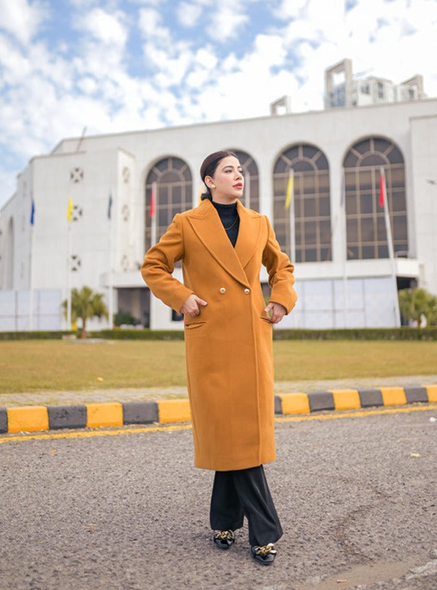 Chaos - Hypnotic lotus wool coat