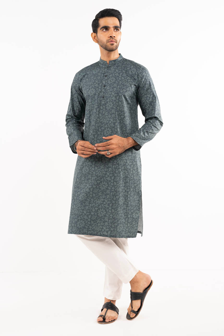 Dyed Cambric Kurta