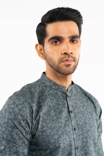 Dyed Cambric Kurta