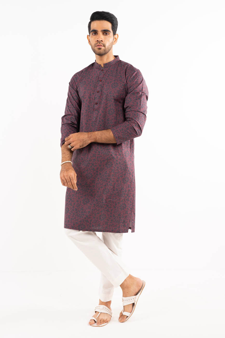 Dyed Cambric Kurta