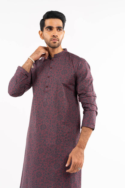 Dyed Cambric Kurta