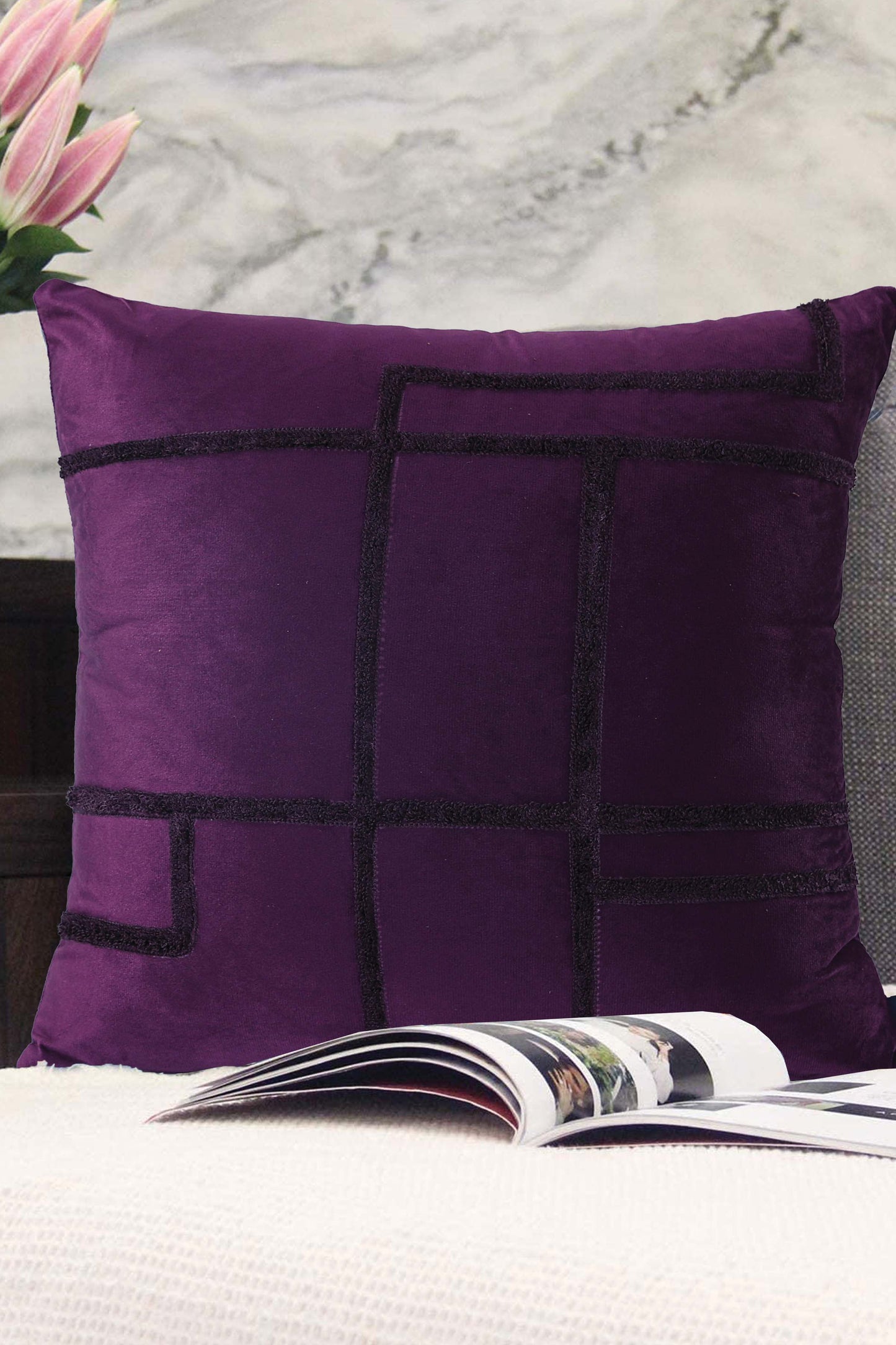 Nishat Linen - Zaria Cushion Cover Emb