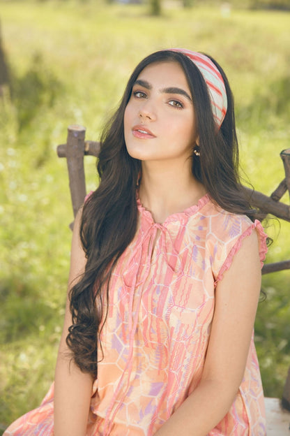 Alkaram - 1 Pc Printed Lawn Shirt