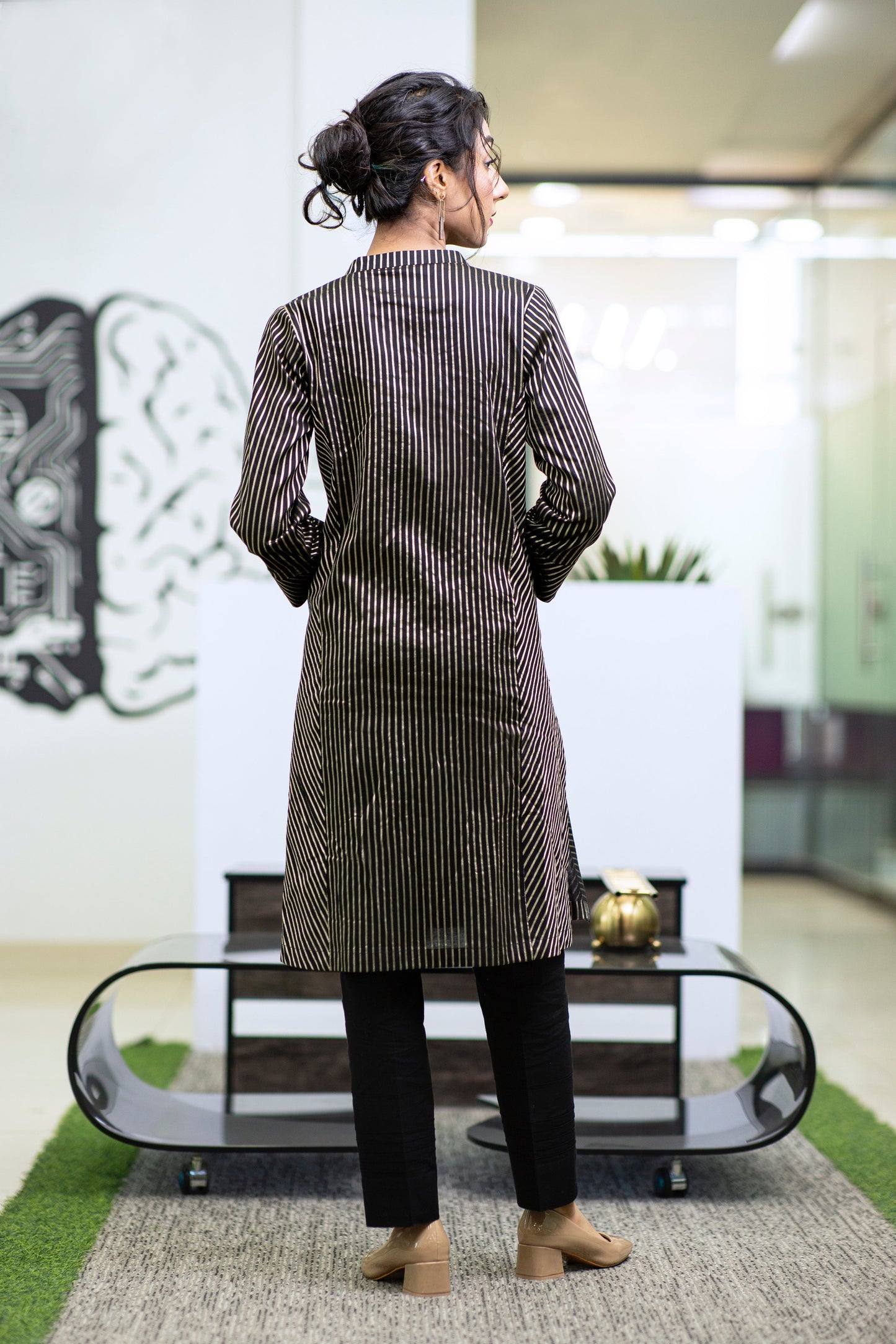 Eraj Hussain - Wednesday Team Meetings - Black - Stitched