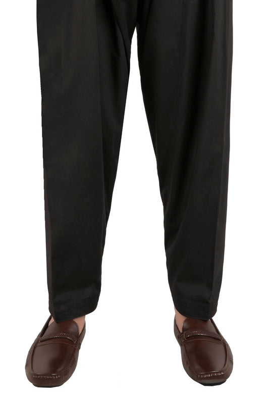 Sapphire - Black Cotton Shalwar
