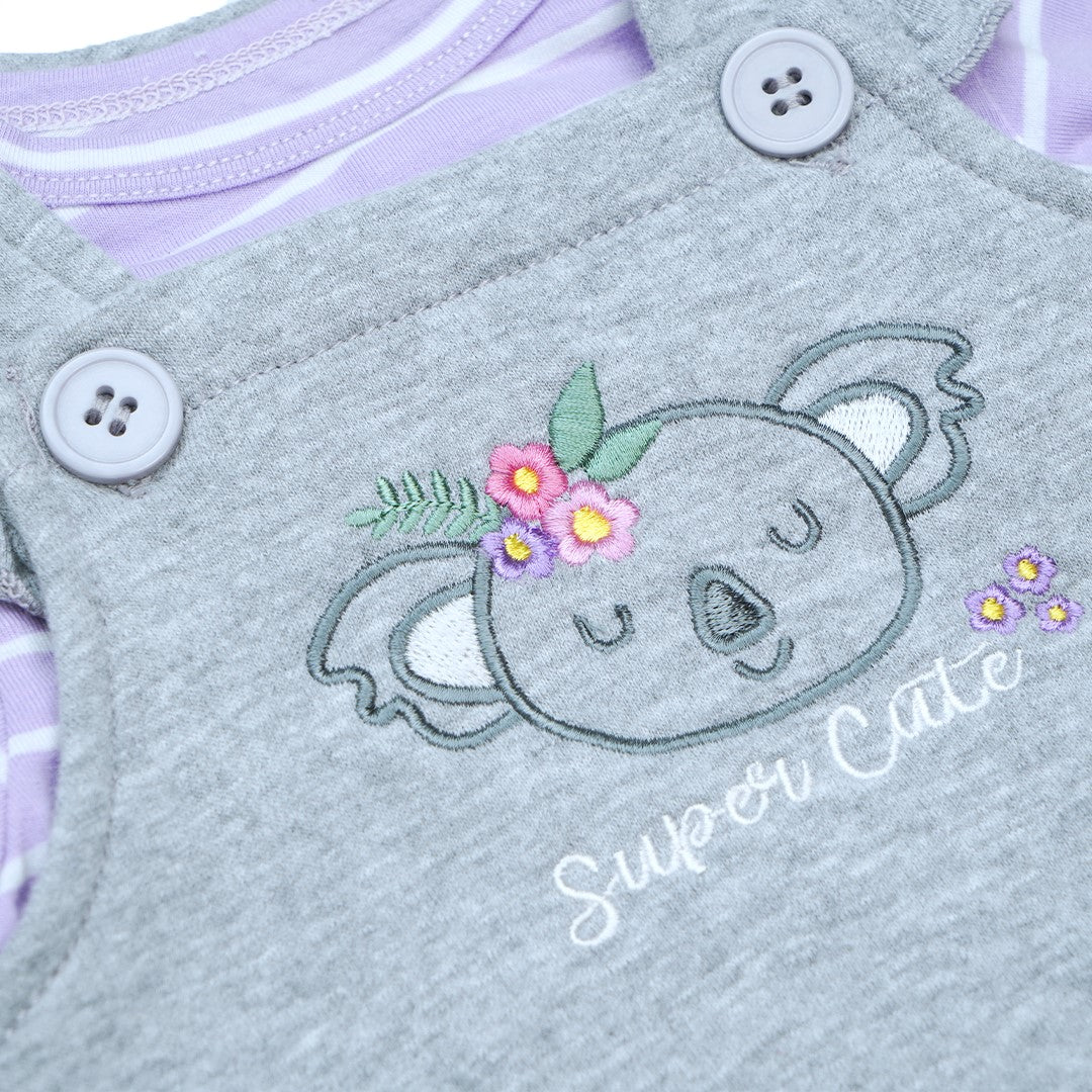 Cuddle & Cradle - Koala Romper set (Embroidered)