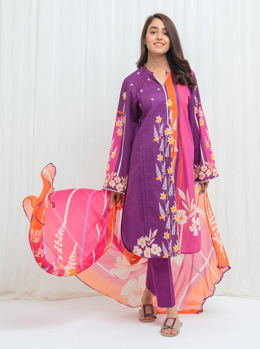 Beechtree - Orchid Floral -Printed-3P