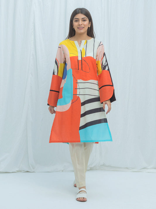 Beechtree - Clasic Lines-Printed-1P (UNSTITCHED)