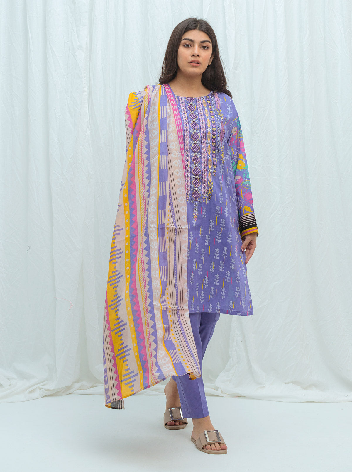 Beechtree - Floral Expression-Embroidered-2P