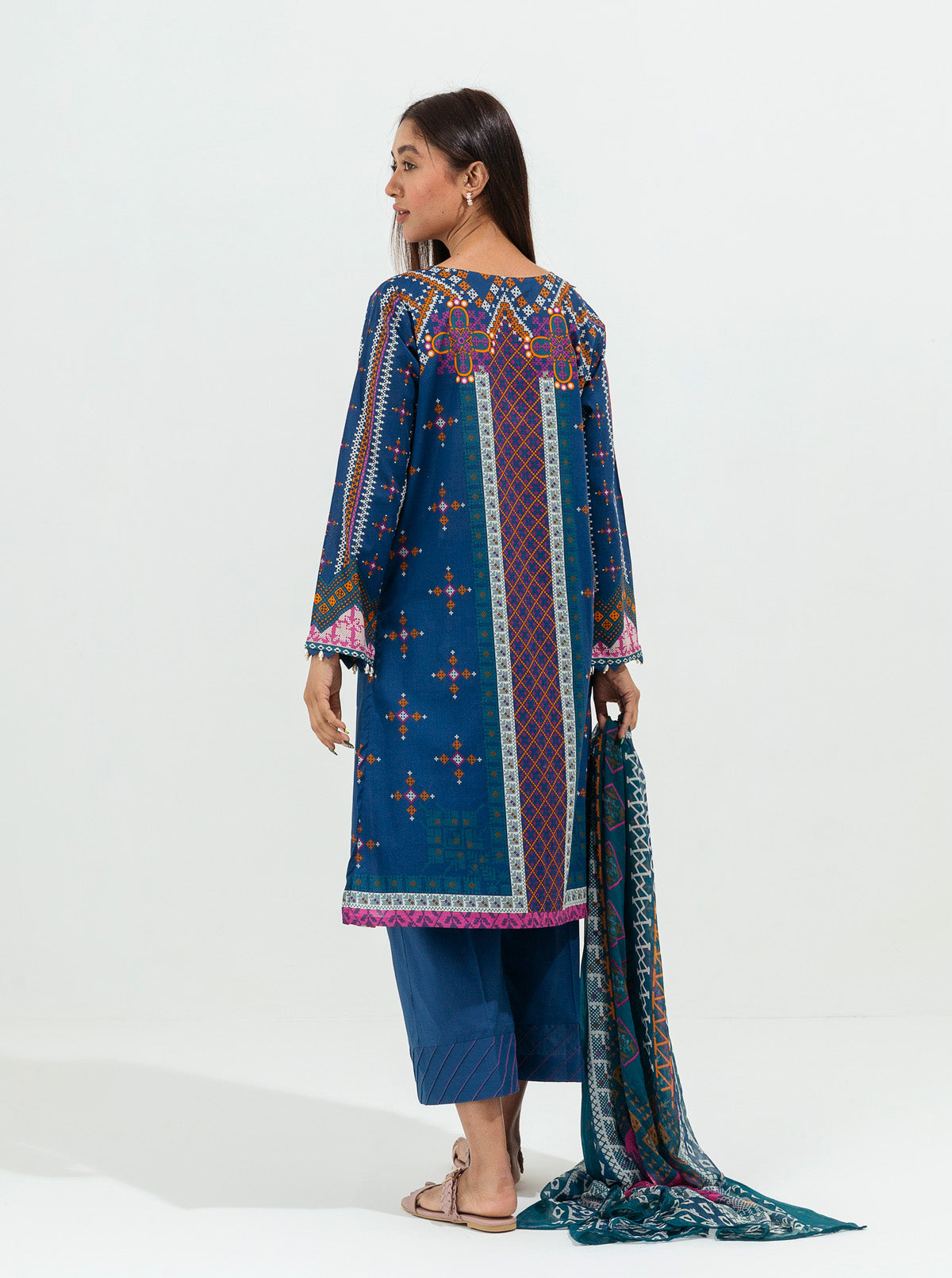 Beechtree - Chic Ethnic-Printed-2P (UNSTITCHED)