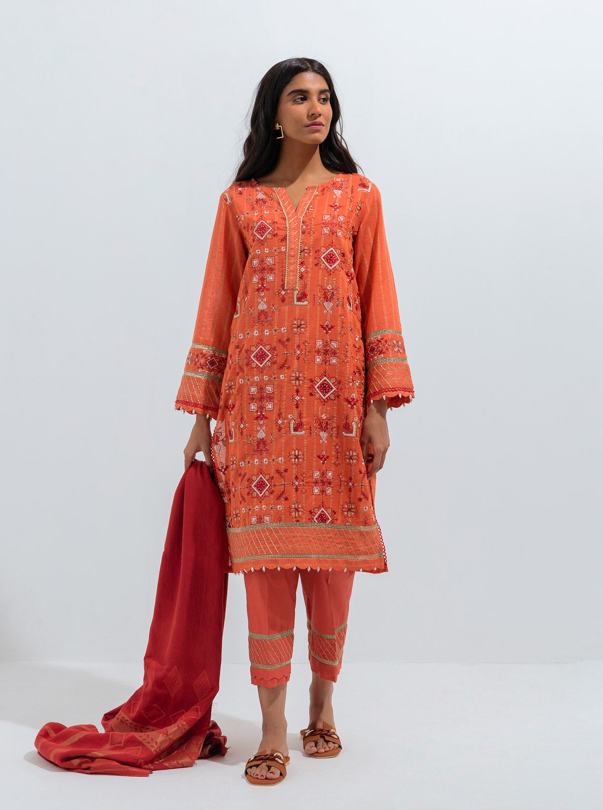 Beechtree - Topaz Jewel-Embroidered-2P (UNSTITCHED)