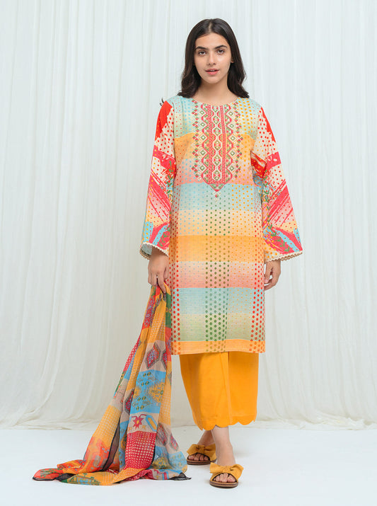 Beechtree - Heriz Haze - Embroidered - 3P