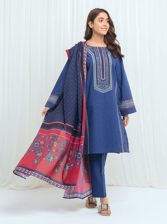 Beechtree - Enthic Ornate With Printed Shawl - 2P