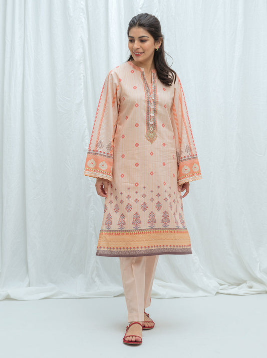 Beechtree - Rosy Blush-Printed-1P (UNSTITCHED)