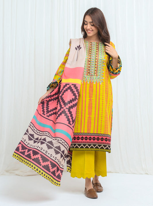 Beechtree - Afterglow Mist With Printed Shawl - 3P