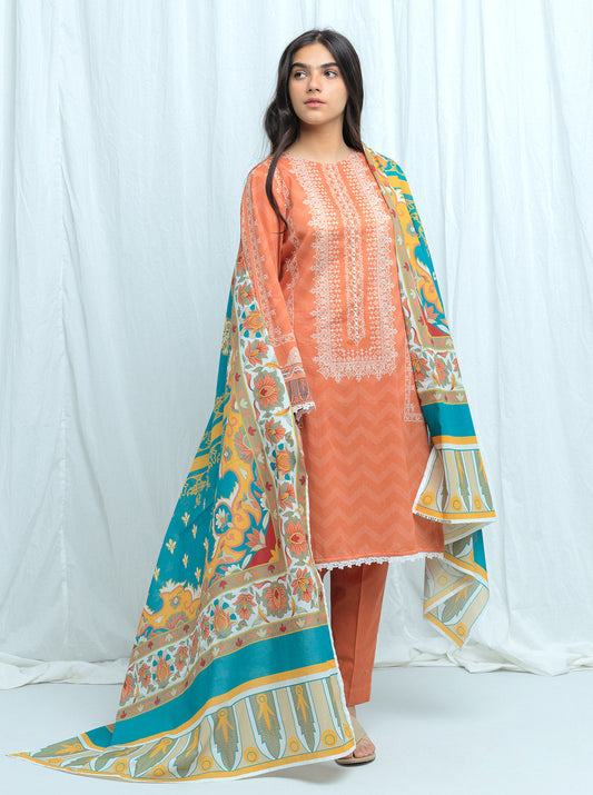 Beechtree - Boho Tales-Printed-2P (UNSTITCHED)