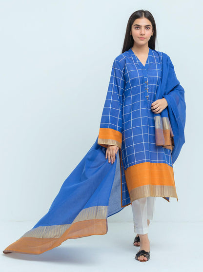 Beechtree - Printed Shirt With Dupatta