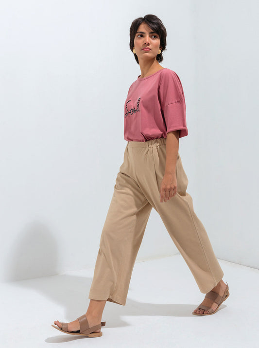 Beechtree - Beige Summer Terry Culottes