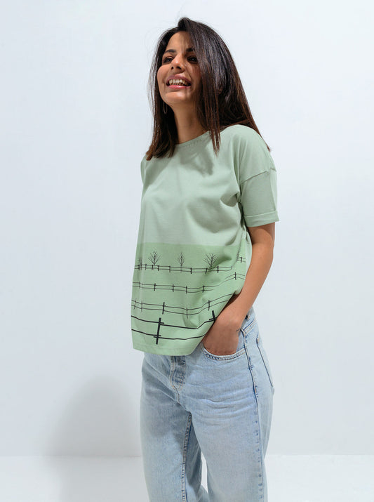 Beechtree - Color Block Print T-shirt