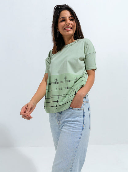 Beechtree - Color Block Print T-shirt