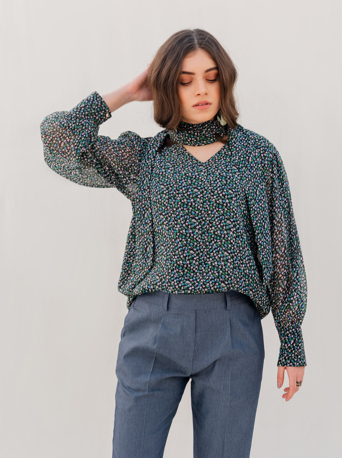 Beechtree - Chambray Cuff Pants