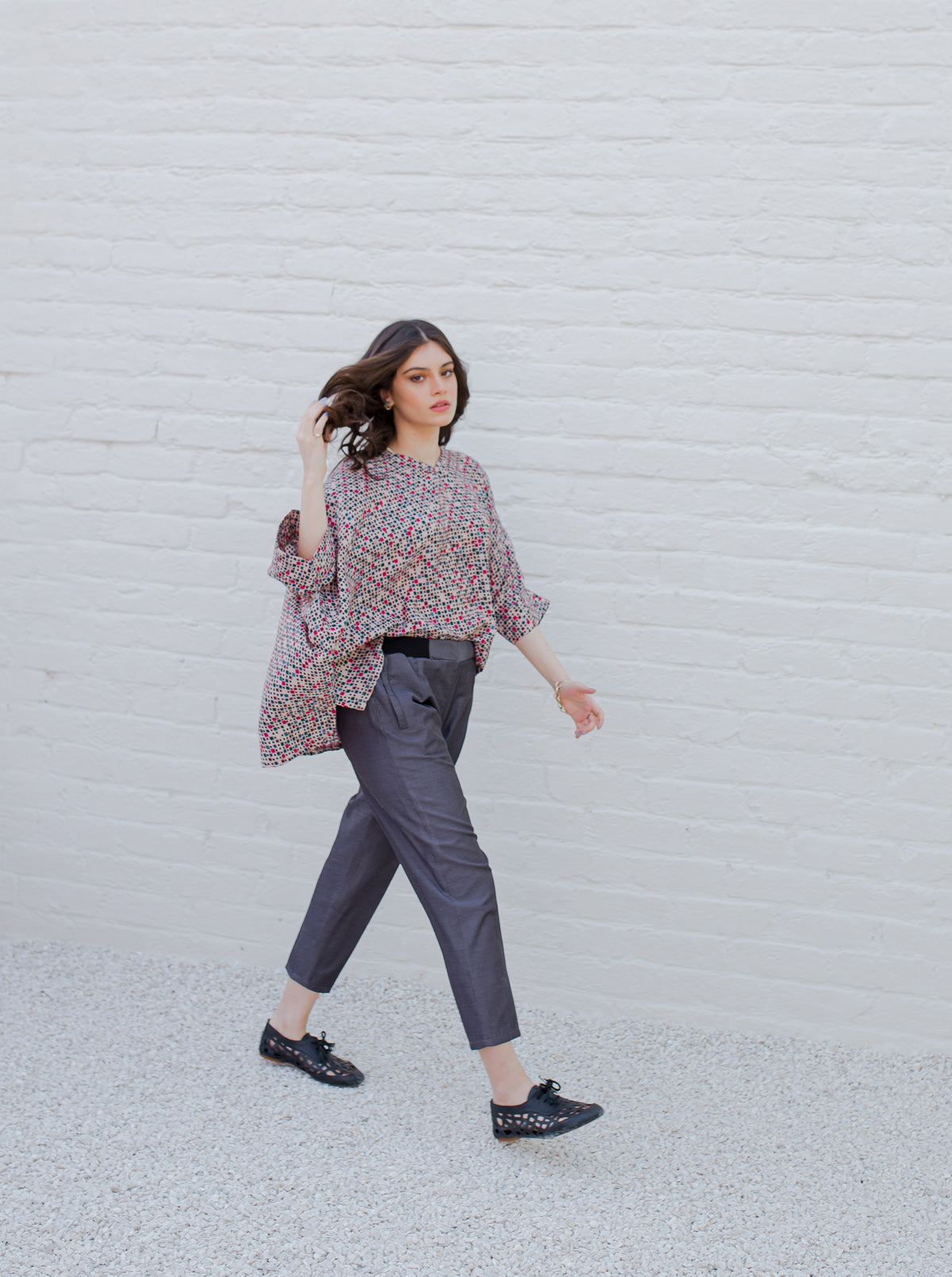 Beechtree - Charcoal Waist Rib Pants