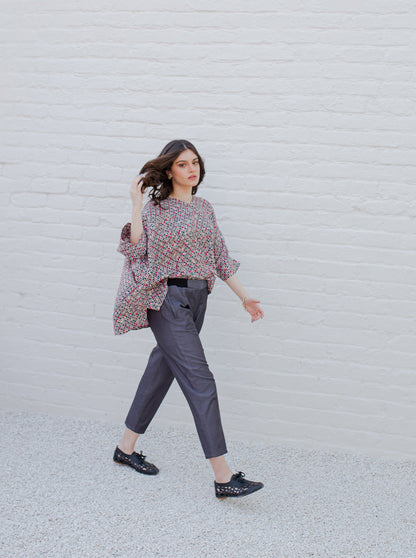 Beechtree - Charcoal Waist Rib Pants