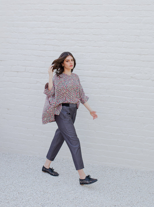 Beechtree - Charcoal Waist Rib Pants