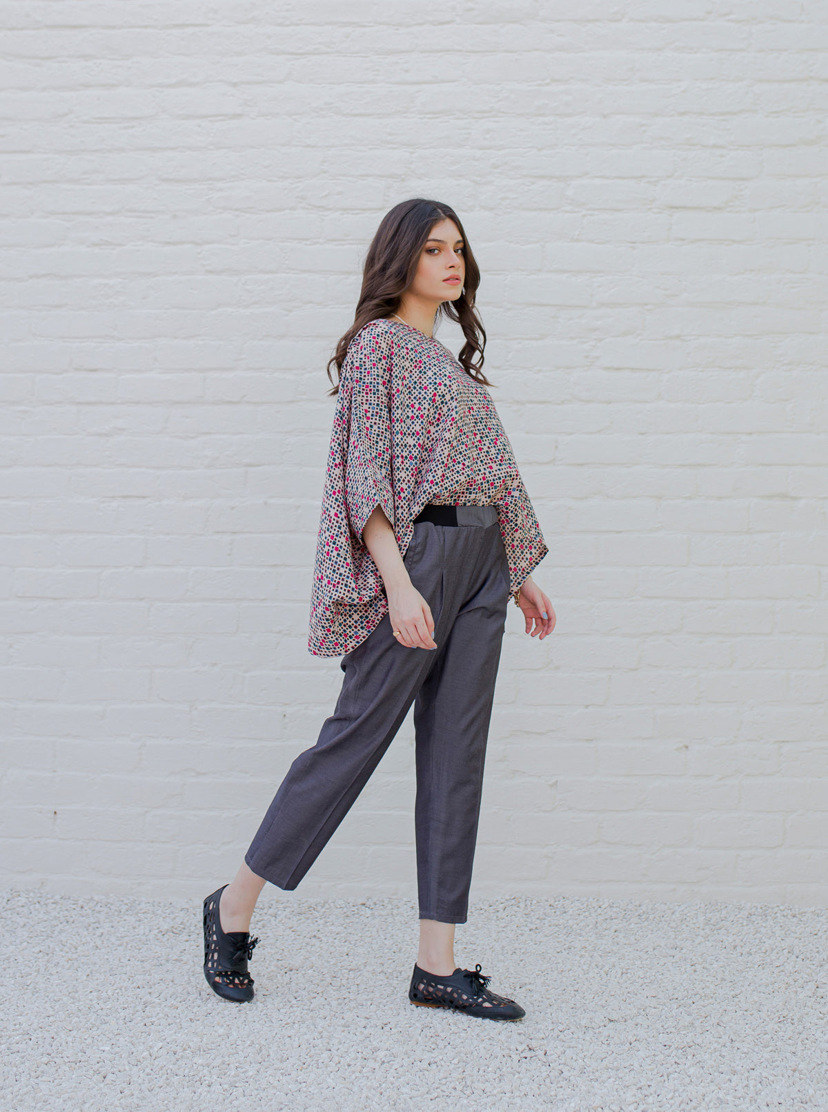 Beechtree - Charcoal Waist Rib Pants